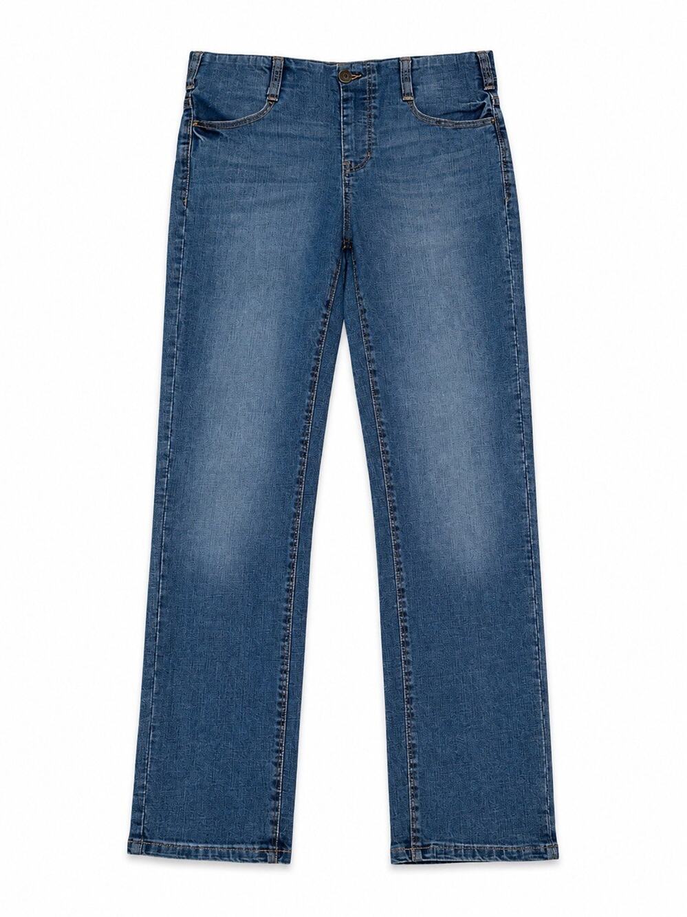 Time and Tru Women’s Size Small 4-6 Mid Rise Straight Leg Blue Jeans Denim